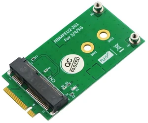 AJMRTC NGFF M.2 Key B to Mini PCI-E WWAN Adapter Card, M.2 to mPCIe Converter for 3G 4G 5G GSM LTE Module, No SIM Card Slot, Compatible with 3042 3052 M.2 for Desktop PC AJMRTC NGFF M.2 Key B to Mini PCI-E WWAN Adapter Card, M.2 to mPCIe Converter for 3G 4G 5G GSM LTE Module, No SIM Card Slot, Compatible with 3042 3052 M.2 for Desktop PC