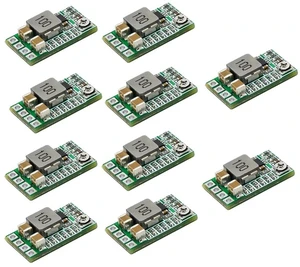 AJMRTC 10pcs Mini DC-DC Buck Converter Step Down Power Module, 12V-24V Input to 5V 3A Fixed Output, Efficient Voltage Regulator Board for DIY Electronics, LED, Raspberry Pi, MCU AJMRTC 10pcs Mini DC-DC Buck Converter Step Down Power Module, 12V-24V Input to 5V 3A Fixed Output, Efficient Voltage Regulator Board for DIY Electronics, LED, Raspberry Pi, MCU