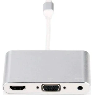 AJMRTC Lightning to HDMI VGA 3.5mm Audio Adapter Cable, 1080P Screen Mirroring Converter for iPhone X, iPhone 8, 8 Plus, 7, 7 Plus, iPad, Connect to TV Monitor Projector AJMRTC Lightning to HDMI VGA 3.5mm Audio Adapter Cable, 1080P Screen Mirroring Converter for iPhone X, iPhone 8, 8 Plus, 7, 7 Plus, iPad, Connect to TV Monitor Projector