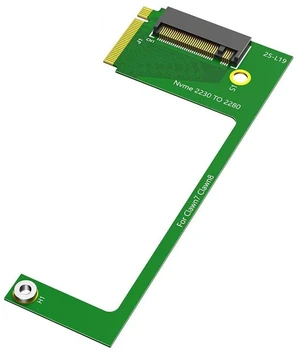 AJMRTC 90 Degree M-Key M.2 PCIe 4.0 2230 to 2280 NVMe SSD Expansion Adapter, Right Angle SSD Riser Card for MSI Claw7, Claw8 Gaming Handheld Storage Upgrade AJMRTC 90 Degree M-Key M.2 PCIe 4.0 2230 to 2280 NVMe SSD Expansion Adapter, Right Angle SSD Riser Card for MSI Claw7, Claw8 Gaming Handheld Storage Upgrade