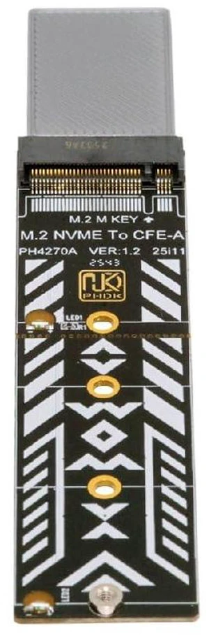 AJMRTC CFexpress Type-A Adapter Kit, M.2 NVMe NGFF M-Key to CFA CFexpress Type-A Card Case, Supports 2230 2240 2260 2280 SSD, PCIe Expansion for Camera 8K RAW Recording AJMRTC CFexpress Type-A Adapter Kit, M.2 NVMe NGFF M-Key to CFA CFexpress Type-A Card Case, Supports 2230 2240 2260 2280 SSD, PCIe Expansion for Camera 8K RAW Recording