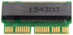 AJMRTC M.2 NGFF M-Key NVMe SSD to 12+16Pin Converter Adapter Card, Storage Upgrade for MacBook A1493 A1502 A1465 A1466 2014 2015 Models AJMRTC M.2 NGFF M-Key NVMe SSD to 12+16Pin Converter Adapter Card, Storage Upgrade for MacBook A1493 A1502 A1465 A1466 2014 2015 Models