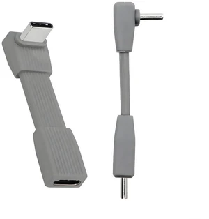 AJMRTC 2 Pack Short Flat USB4 Type-C Cable, 90 Degree Angled USB-C Male to Male / Male to Female Extension Cord, 80Gbps Data, 8K@60Hz Video, PD 240W Fast Charge, 2.01 Inch & 2.64 Inch Length, Grey AJMRTC 2 Pack Short Flat USB4 Type-C Cable, 90 Degree Angled USB-C Male to Male / Male to Female Extension Cord, 80Gbps Data, 8K@60Hz Video, PD 240W Fast Charge, 2.01 Inch & 2.64 Inch Length, Grey
