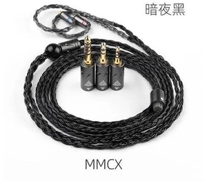 AJMRTC Q1 MAX IEM Upgrade Cable, 16 Strands 352 Cores Silver-Plated OFC Wire, HiFi Detachable Earphone Replacement Audio Cable for In-Ear Monitors AJMRTC Q1 MAX IEM Upgrade Cable, 16 Strands 352 Cores Silver-Plated OFC Wire, HiFi Detachable Earphone Replacement Audio Cable for In-Ear Monitors