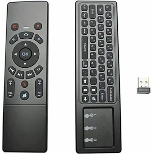 AJMRTC T6 Air Mouse Remote Control, 2.4G Wireless Keyboard with Touchpad, 6-Axis Gyro Smart TV Remote for Android TV Box M8S PRO, H96 PRO, Mini PC, HTPC AJMRTC T6 Air Mouse Remote Control, 2.4G Wireless Keyboard with Touchpad, 6-Axis Gyro Smart TV Remote for Android TV Box M8S PRO, H96 PRO, Mini PC, HTPC