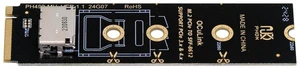 AJMRTC PCIe 4.0 M.2 M-Key to OCuLink SFF-8612 SFF-8611 Vertical Host Adapter, 2280 NVMe M.2 Adapter for U.2 NVMe SSD and eGPU External Graphics Expansion AJMRTC PCIe 4.0 M.2 M-Key to OCuLink SFF-8612 SFF-8611 Vertical Host Adapter, 2280 NVMe M.2 Adapter for U.2 NVMe SSD and eGPU External Graphics Expansion