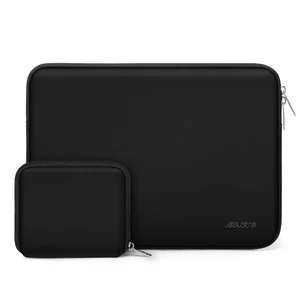 Laptop Case 13.3 inch, 13-13.3 inch Laptop Sleeve with Small Case | Compatible with MacBook Air/Pro 13/Pro 14 M5 M4 M3 M2 M1, HP Dell ASUS Lenovo, Neoprene Computer Sleeve Bag, Black Laptop Case 13.3 inch, 13-13.3 inch Laptop Sleeve with Small Case | Compatible with MacBook Air/Pro 13/Pro 14 M5 M4 M3 M2 M1, HP Dell ASUS Lenovo, Neoprene Computer Sleeve Bag, Black