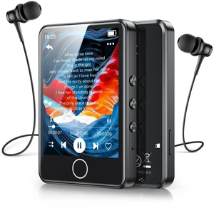 2.8'' 64GB MP3 Player with Bluetooth, U6 Full Touch Screen Player | Auto Bluetooth Reconnection - Portable Music Player with Protective Case (Black) 2.8'' 64GB MP3 Player with Bluetooth, U6 Full Touch Screen Player | Auto Bluetooth Reconnection - Portable Music Player with Protective Case (Black)