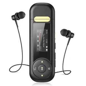 64GB USB C MP3 Player with Bluetooth, A59 Music Player with Clip | 30 Hours Playback, with FM Radio, Recording, Support Mobile Phone Connection(Black) 64GB USB C MP3 Player with Bluetooth, A59 Music Player with Clip | 30 Hours Playback, with FM Radio, Recording, Support Mobile Phone Connection(Black)