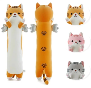 Somao 23.6" Long Cat Plush Pillow with Wings - Super Soft Stuffed Animal for Kids & Adults, Cute Body Pillow for Sleeping, Squishy Cat Plushies Gifts for Girls (Yellow) Somao 23.6" Long Cat Plush Pillow with Wings - Super Soft Stuffed Animal for Kids & Adults, Cute Body Pillow for Sleeping, Squishy Cat Plushies Gifts for Girls (Yellow)