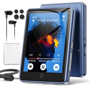 32GB MP3 Player with Bluetooth 5.3, 2.8" Touchscreen & Speaker | HiFi Lossless Audio, Zinc Alloy Body, 48H Playback, FM Radio, Voice Recorder, 3.5mm Headphone Jack, Up to 128GB microSD Card 32GB MP3 Player with Bluetooth 5.3, 2.8" Touchscreen & Speaker | HiFi Lossless Audio, Zinc Alloy Body, 48H Playback, FM Radio, Voice Recorder, 3.5mm Headphone Jack, Up to 128GB microSD Card