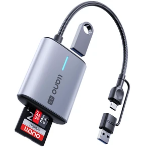 3 in 1 SD/TF/USB Card Reader, High-Speed 312MB/s with Dual USB A&C | USB 3.2 Gen 1 Plug&Play 5Gbps Photographers Micro SD Card Reader for MicroSD, SDHC, iPhone 17/16/15, Mac OS, iPad, Android 3 in 1 SD/TF/USB Card Reader, High-Speed 312MB/s with Dual USB A&C | USB 3.2 Gen 1 Plug&Play 5Gbps Photographers Micro SD Card Reader for MicroSD, SDHC, iPhone 17/16/15, Mac OS, iPad, Android
