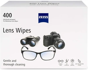 Pre-Moistened Lens Cleaning Wipes, 400 Count | Disposable, Single Use Lens Wipes for Eyeglasses, Safe for Prescription Lenses and Anti-Reflective Coatings Pre-Moistened Lens Cleaning Wipes, 400 Count | Disposable, Single Use Lens Wipes for Eyeglasses, Safe for Prescription Lenses and Anti-Reflective Coatings