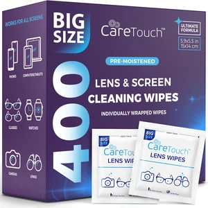 Lens Wipes for Eyeglasses- 400 Count Individually Wrapped Pre- Moistened Wipes, 5 x 6 Inch- Camera Lens, Sunglasses and Glasses Cleaner,- Gentle and Portable for Cleaning of Optical Devices Lens Wipes for Eyeglasses- 400 Count Individually Wrapped Pre- Moistened Wipes, 5 x 6 Inch- Camera Lens, Sunglasses and Glasses Cleaner,- Gentle and Portable for Cleaning of Optical Devices
