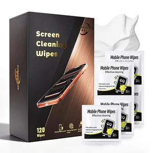 Screen Cleaning Wipes | Individually Wrapped | Soft Wet-Strength Paper | Streak-Free | For Phones, Tablets, Laptops & Glasses Screen Cleaning Wipes | Individually Wrapped | Soft Wet-Strength Paper | Streak-Free | For Phones, Tablets, Laptops & Glasses