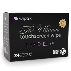 Car Screen Wipes for Electronics - 24 Individual Car Screen Cleaner Wipes - Plant-Based Touchscreen Cleaner Cloth for Dashboard Panels, Mobile Phone, Interior Car Cleaning Supplies (5.9"x4.92") Car Screen Wipes for Electronics - 24 Individual Car Screen Cleaner Wipes - Plant-Based Touchscreen Cleaner Cloth for Dashboard Panels, Mobile Phone, Interior Car Cleaning Supplies (5.9"x4.92")