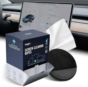 Car Screen Cleaner Kit for Tesla/BMW Display, Computer, Laptop, Phone | Soft Fabric; Alcohol-Free; Unscented; Screen Coating Safe; Large Pre-moistened Wipes; Fits All Electronic Screens Car Screen Cleaner Kit for Tesla/BMW Display, Computer, Laptop, Phone | Soft Fabric; Alcohol-Free; Unscented; Screen Coating Safe; Large Pre-moistened Wipes; Fits All Electronic Screens