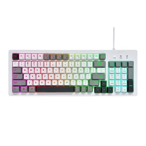 Wired RGB Backlit Keyboard, Arctic White, USB Connection Wired RGB Backlit Keyboard, Arctic White, USB Connection