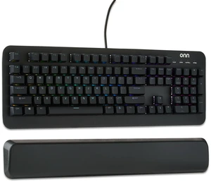 Gaming Mechanical Keyboard with Blue Switches and 16.8M LED Lighting, 104 Keys Gaming Mechanical Keyboard with Blue Switches and 16.8M LED Lighting, 104 Keys