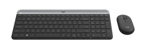 Slim Wireless Keyboard and Mouse Combo - Low Profile Compact Layout, Graphite, Walmart Exclusive Slim Wireless Keyboard and Mouse Combo - Low Profile Compact Layout, Graphite, Walmart Exclusive