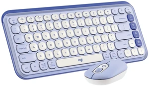 POP Icon Bluetooth Keyboard and Mouse Combo, Lilac, Walmart Exclusive POP Icon Bluetooth Keyboard and Mouse Combo, Lilac, Walmart Exclusive