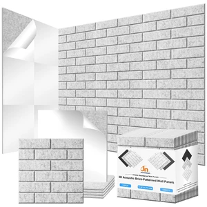 12 Pack Acoustic Panels,Sound Proof Foam Panels for Walls,High Density Self-Adhesive Noise Reduction Panels,Flame Retardant, Flame Retardant & Echo-Absorbing Ideal for Home DIY, 12" X 12" X 0.4" Grey 12 Pack Acoustic Panels,Sound Proof Foam Panels for Walls,High Density Self-Adhesive Noise Reduction Panels,Flame Retardant, Flame Retardant & Echo-Absorbing Ideal for Home DIY, 12" X 12" X 0.4" Grey