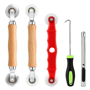 Screen Repair & Window Screen Replacement Kit,Screen Door Repair Kit with Spline Roller & Removal Hook, Screen Cutter, 5 Tools for Screen Door Repair, Windows, Patio Screen Repair & Window Screen Replacement Kit,Screen Door Repair Kit with Spline Roller & Removal Hook, Screen Cutter, 5 Tools for Screen Door Repair, Windows, Patio