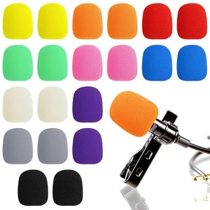 20 Pack Mini Headset Mic Foam Covers,Small Microphone Windscreens Headset for Noise Reducing Foam Protection Studio Recording Accessories Lapel and Lavalier Microphones 20 Pack Mini Headset Mic Foam Covers,Small Microphone Windscreens Headset for Noise Reducing Foam Protection Studio Recording Accessories Lapel and Lavalier Microphones