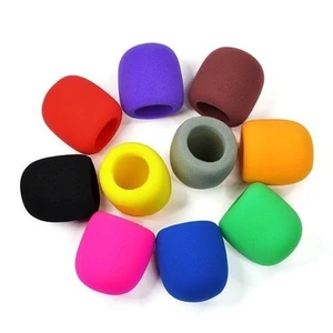 10 Pack Colors Handheld Stage Microphone Windscreen Foam Mic Cover Karaoke DJ 10 Pack Colors Handheld Stage Microphone Windscreen Foam Mic Cover Karaoke DJ