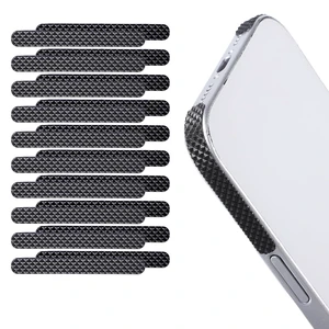 20 PCS Cell Phone Grip Tape, Grip Stickers Black Non Slip Side Sticker | Adhesive Grippy Bumper Frame Rubber Stickers for Phone Case Tablet Computer 20 PCS Cell Phone Grip Tape, Grip Stickers Black Non Slip Side Sticker | Adhesive Grippy Bumper Frame Rubber Stickers for Phone Case Tablet Computer
