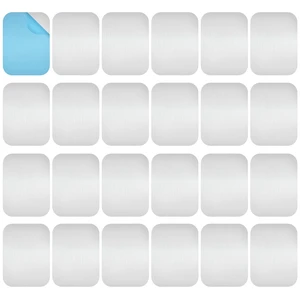 24 Pack Adhesive Metal Plates for Magnetic Mount, 2.95x2.17in Metal Strips for Magnets, Rectangular Steel Sheets for Non-Steel Vents (0.02 in) 24 Pack Adhesive Metal Plates for Magnetic Mount, 2.95x2.17in Metal Strips for Magnets, Rectangular Steel Sheets for Non-Steel Vents (0.02 in)