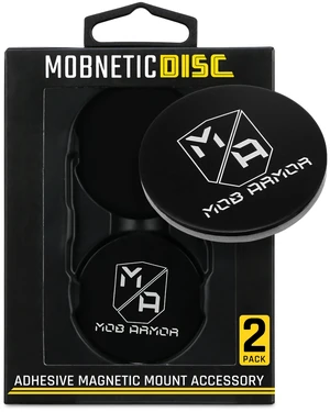 Magnetic Phone Mount Plates, Black (2 Pack) | Strong Adhesive Steel Discs, For MobNetic Maxx & Mob Car Mounts, Compatible w/ Phone Magnet Plates, Vehicle Accessory Magnetic Phone Mount Plates, Black (2 Pack) | Strong Adhesive Steel Discs, For MobNetic Maxx & Mob Car Mounts, Compatible w/ Phone Magnet Plates, Vehicle Accessory