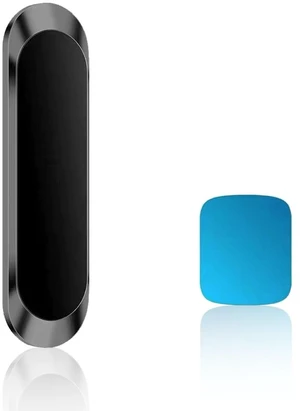 Magnetic Phone Car Mount, Flat Stick on Car Phone Holder, Black | Cell Phone Mount with Metal Plate for Dashboard Wall, Universal Automobile Cradles Compatible with Smartphones & Mini Tablets Magnetic Phone Car Mount, Flat Stick on Car Phone Holder, Black | Cell Phone Mount with Metal Plate for Dashboard Wall, Universal Automobile Cradles Compatible with Smartphones & Mini Tablets