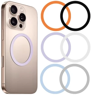 6 Colors Universal Metal Ring for Magsafe Sticker, Metal Ring Sticker Compatible with Magnetic Charger for iPhone/Samsung/Android All Cellphones, Magnetic Mount/Phone Holder Conversion Mag Safe 6 Colors Universal Metal Ring for Magsafe Sticker, Metal Ring Sticker Compatible with Magnetic Charger for iPhone/Samsung/Android All Cellphones, Magnetic Mount/Phone Holder Conversion Mag Safe