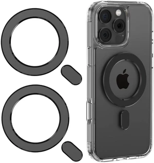 Universal MagSafe Ring, 2 PCS Magnet Sticker Magnetic Adapter Ring | Compatible with Magsafe Accessories & Wireless Charging for iPhone 18/17/16/15/14/13/12 Pro Max Air, Galaxy S26/S25, Black Universal MagSafe Ring, 2 PCS Magnet Sticker Magnetic Adapter Ring | Compatible with Magsafe Accessories & Wireless Charging for iPhone 18/17/16/15/14/13/12 Pro Max Air, Galaxy S26/S25, Black