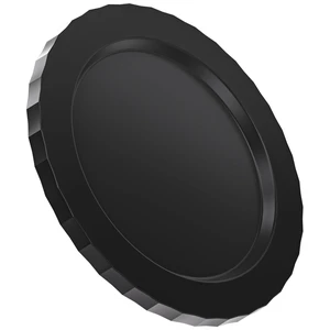 Magnetic Base Compatible with PopSocket Phone Grips and MagSafe iPhone Series Case, Removable Kindle/Phone Holder Base, Thin & Light Portable Plate, Pure Black