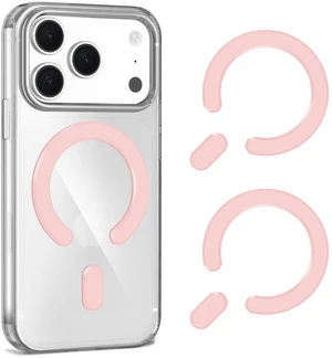 2 Pack Universal MagSafe Ring Adapter, Magnetic Ring Magnet Sticker | Compatible with Magsafe Accessories & Wireless Charging for iPhone 18/17/16/15/14/13/12 Pro Max Air, Galaxy S26/S25, Pink 2 Pack Universal MagSafe Ring Adapter, Magnetic Ring Magnet Sticker | Compatible with Magsafe Accessories & Wireless Charging for iPhone 18/17/16/15/14/13/12 Pro Max Air, Galaxy S26/S25, Pink