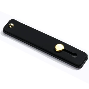 Phone Grip Black Universal Sticky Finger Strap Holder for Smartphone or Cell Phone Case