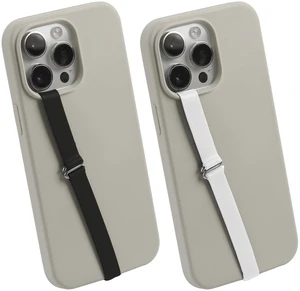 C-Shaped Clip Finger Phone Grip, Silicone Mobile Phone Strap for Phone Case with Clip as Phone Loop Holder