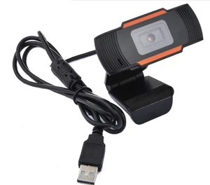 Universal Plug and Play Webcam with HD Lens for Computer with USB Jack and 1.5 m Cable Universal Plug and Play Webcam with HD Lens for Computer with USB Jack and 1.5 m Cable