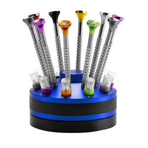 10 pcs Precision Slotted And Phillips Watch Screwdriver Set Different Sizes With 20 Extra Replace Blades Watchmaker Screwdriver Set for Watch,Jewelry,Eyeglass 10 pcs Precision Slotted And Phillips Watch Screwdriver Set Different Sizes With 20 Extra Replace Blades Watchmaker Screwdriver Set for Watch,Jewelry,Eyeglass