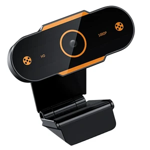 1080P USB Webcam with Microphone Adjustable Base Computer Camera for pc Laptop Desktop Tv Notebook Video Conferencing Live Streaming Online Classes