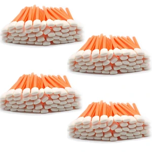 Foam Cleaning Swabs, Lint-Free Swabs for Precision Electronics, Camera, Optical Lens & Inkjet Printer Cleaning (200pcs Orange) Foam Cleaning Swabs, Lint-Free Swabs for Precision Electronics, Camera, Optical Lens & Inkjet Printer Cleaning (200pcs Orange)