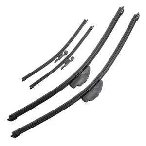 Silbak Wiper Blade Set compatible with Mini Cooper Clubman R55 2008-2012, Front and Rear 4-Piece, Driver 18 in, Passenger 19 in, Two 11-Inch Rear Blades Silbak Wiper Blade Set compatible with Mini Cooper Clubman R55 2008-2012, Front and Rear 4-Piece, Driver 18 in, Passenger 19 in, Two 11-Inch Rear Blades