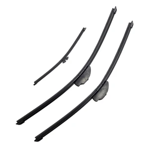 Silbak Wiper Blade Set compatible with Ford Expedition 2018-2021, Front and Rear 3-Piece, Driver 22 in, Passenger 22 in, Rear 11 in Silbak Wiper Blade Set compatible with Ford Expedition 2018-2021, Front and Rear 3-Piece, Driver 22 in, Passenger 22 in, Rear 11 in