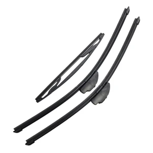 Silbak Wiper Blade Set compatible with Dodge Nitro 2006-2011, Front and Rear 3-Piece, Driver 19 in, Passenger 19 in, Rear 12 in Silbak Wiper Blade Set compatible with Dodge Nitro 2006-2011, Front and Rear 3-Piece, Driver 19 in, Passenger 19 in, Rear 12 in
