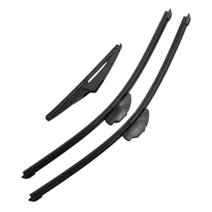 Silbak Wiper Blade Set compatible with Dodge Magnum 2005-2008, Front and Rear 3-Piece, Driver 22 in, Passenger 21 in, Rear 10 in