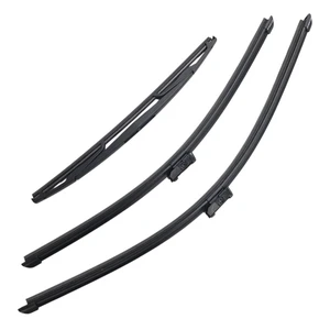 Silbak Wiper Blade Set compatible with Honda HR-V HRV 2023-2027, Front and Rear 3-Piece, Driver 22 in, Passenger 19 in, Rear 14 in Silbak Wiper Blade Set compatible with Honda HR-V HRV 2023-2027, Front and Rear 3-Piece, Driver 22 in, Passenger 19 in, Rear 14 in