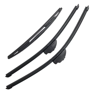 Silbak Wiper Blade Set compatible with Mazda MX-30 MX30 2021-2026, Front and Rear 3-Piece, Driver 22 in, Passenger 19 in, Rear 14 in Silbak Wiper Blade Set compatible with Mazda MX-30 MX30 2021-2026, Front and Rear 3-Piece, Driver 22 in, Passenger 19 in, Rear 14 in