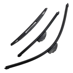 Silbak Wiper Blade Set compatible with Nissan Murano 2003-2007, Front and Rear 3-Piece, Driver 26 in, Passenger 17 in, Rear 14 in Silbak Wiper Blade Set compatible with Nissan Murano 2003-2007, Front and Rear 3-Piece, Driver 26 in, Passenger 17 in, Rear 14 in